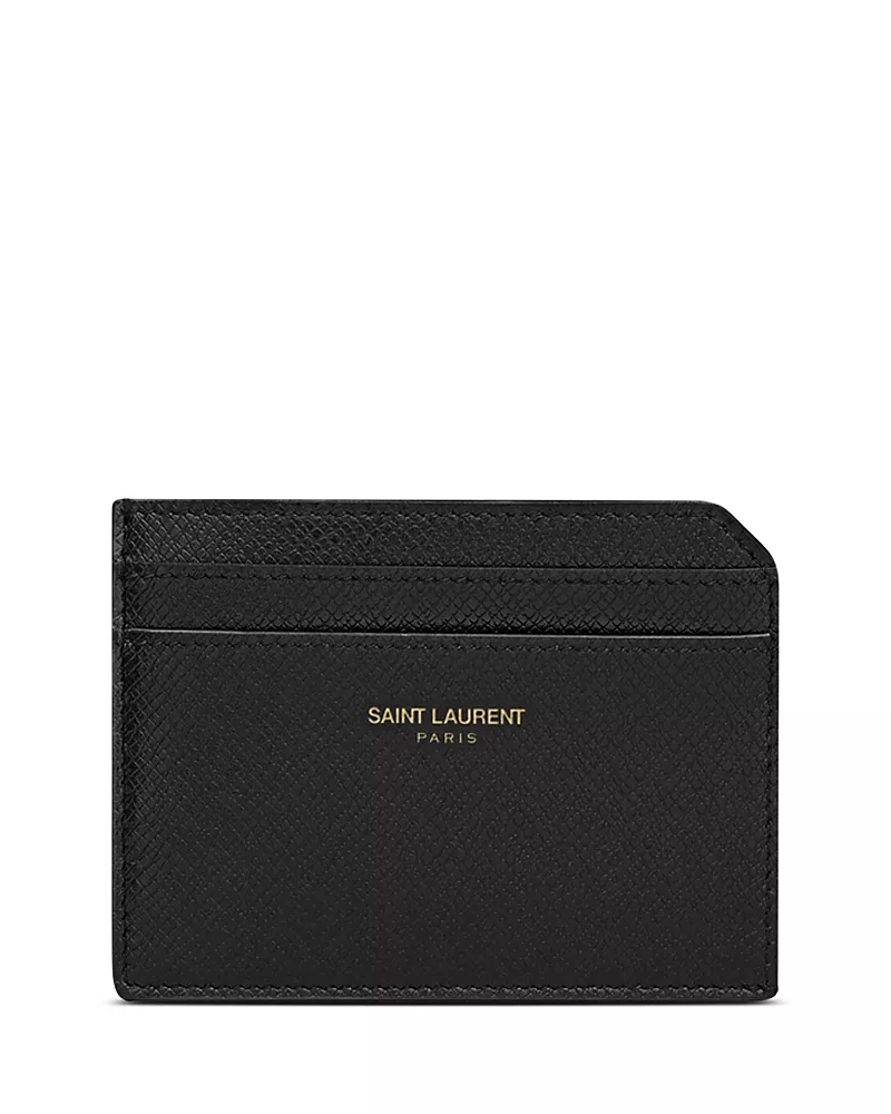 Saint Laurent Paris Open Card Case