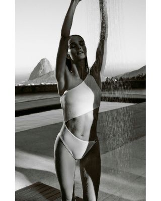 ViX + Rosie Huntington-Whiteley Firenze Jo Maryl Asymmetric One Piece Swimsuit