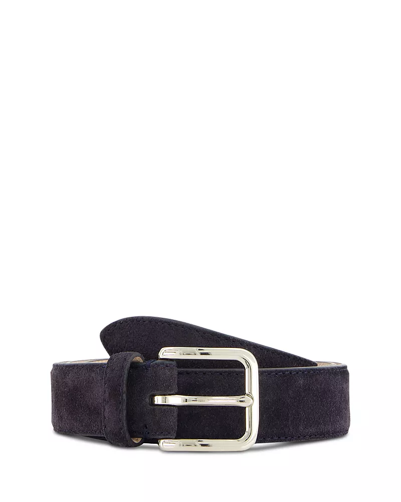 Vince Men's Suede Stitched Belt