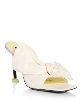 Women's Boudoir Bow Mule Sandals