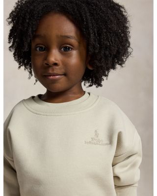 Boys' Big Fit Logo Fleece Sweatshirt - Little Kid