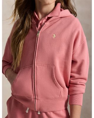 Girls' Terry Full Zip Hoodie - Big Kid