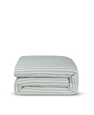  Pembroke Stripe Linen Blend Duvet Cover, King