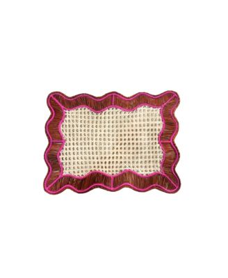 Wavy Rectangular Placemat - Set of 2