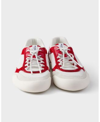 Men's Speedrock Patent Leather and Mesh Fabric Sneakers