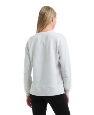  Side Panel Woven Mix Sweatshirt