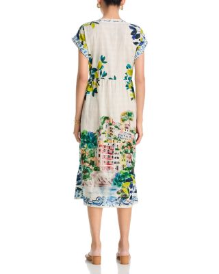 V Neck Dolman Effortless Dress