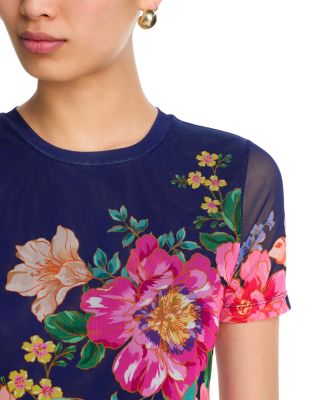 Eleanor Mesh Short Sleeve Tee