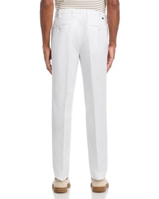 Incotex Regular Fit Linen & Cotton Garment-Dyed Chinolino Pants