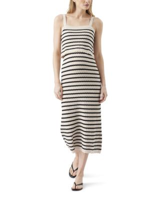  Pointelle Knit Nursing Dress