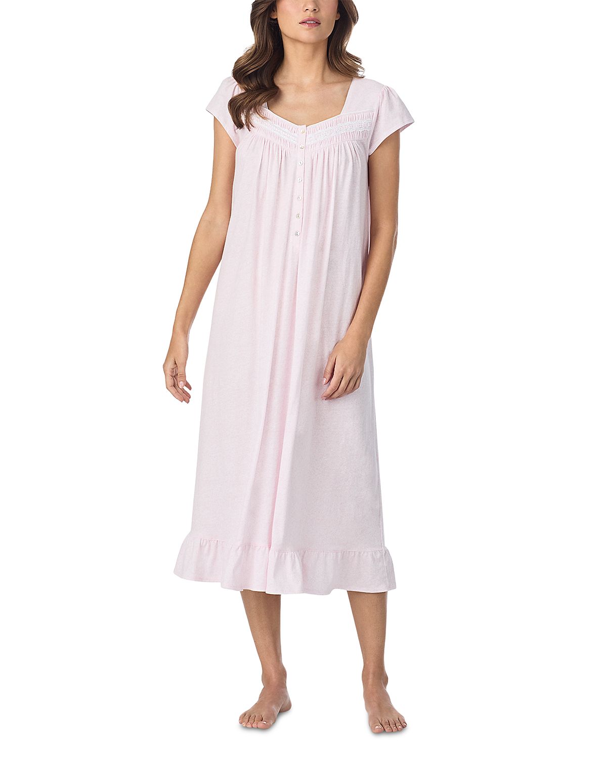 Eileen West Knit Cap Sleeve Ballet Nightgown