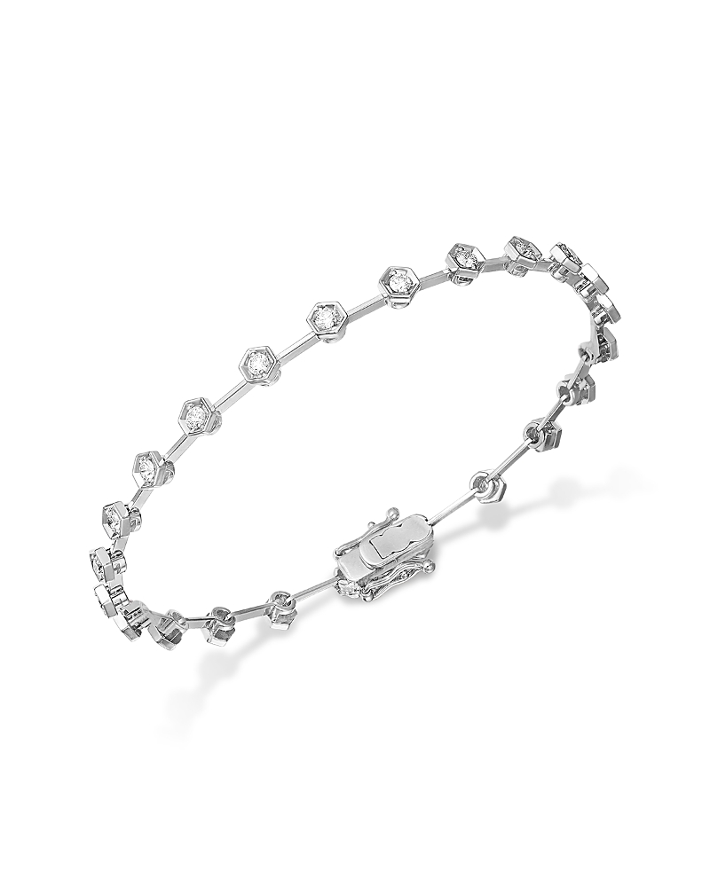 Bloomingdale's Fine Collection Diamond Tennis Bracelet in 14K Gold, 1.0 tcw