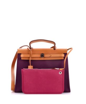 31 Herbag Zip Leather and Toile