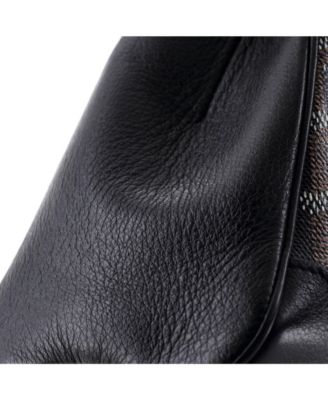  Mini Saigon Top Handle Bag Coated Canvas with Leather