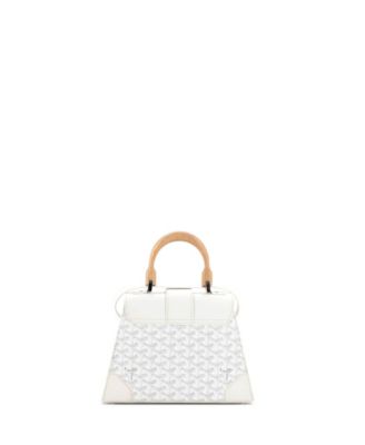  PM Saigon Top Handle Bag Coated Canvas with Leather