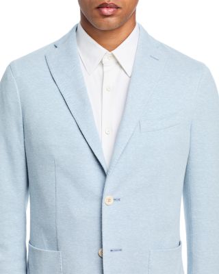 Cotton & Linen Jersey Slim Fit K-Jacket