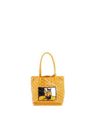  Mini Anjou Reversible Tote Printed Coated Canvas