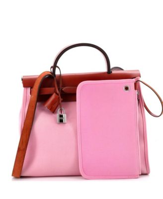 31 Herbag Zip Leather and Toile