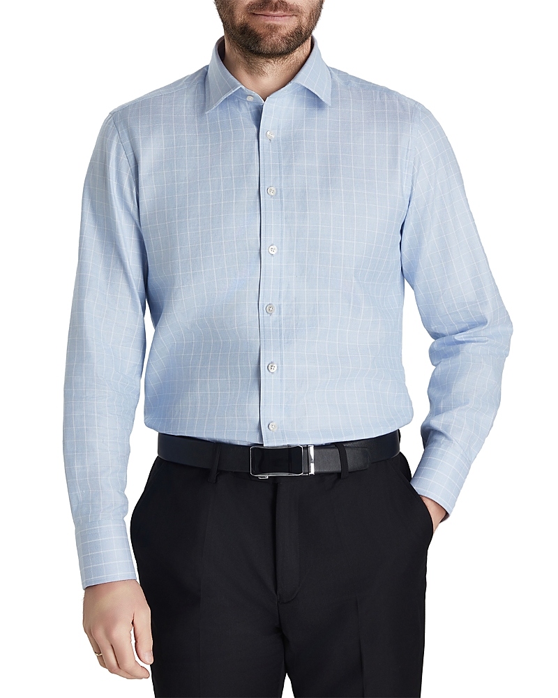 Thomas Pink Dobby Weave Tonal Check Dress Shirt
