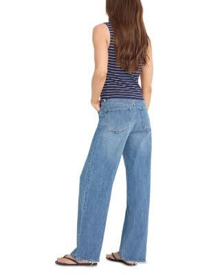 Vintage High Rise Wide Leg Jeans in Indigo1237