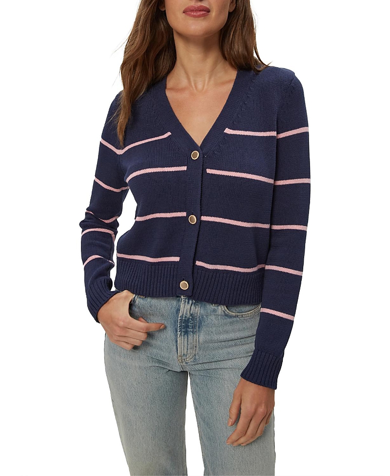 Michael Stars Tracey Buttondown Crop Cardigan Sweater