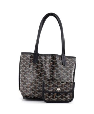  Mini Anjou Reversible Tote Coated Canvas