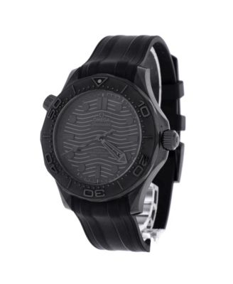  Seamaster Professional Diver 300M Co-Axial Master Chronometer Automatic Watch in Ceramic and Rubber 44mm