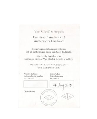  Vintage Alhambra Pendant Necklace 18K Gold and Malachite, 16.25"