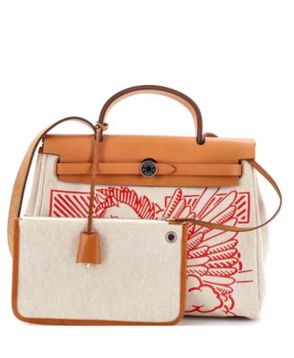 31 Herbag Zip Pegase Pop Toile and Leather