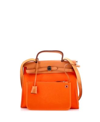 31 Herbag Zip Leather and Toile