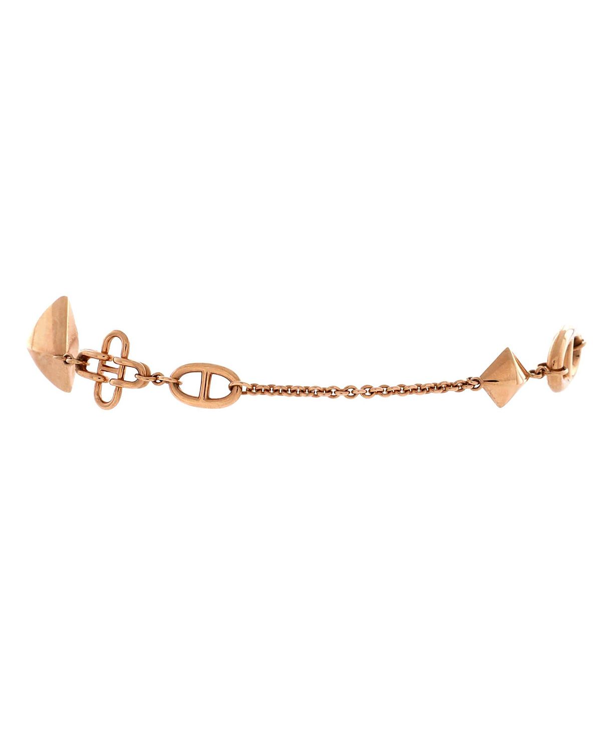 Pre-Owned HERMES Ronde Multi Bracelet 18K Rose Gold