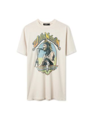  Unisex Willie Nelson Abbott Texas Vintage Tee