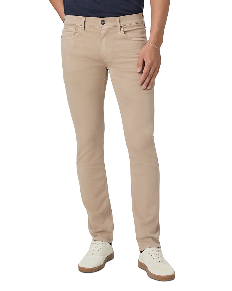 Paige Lennox Slim Fit Jeans in Toasted Almond