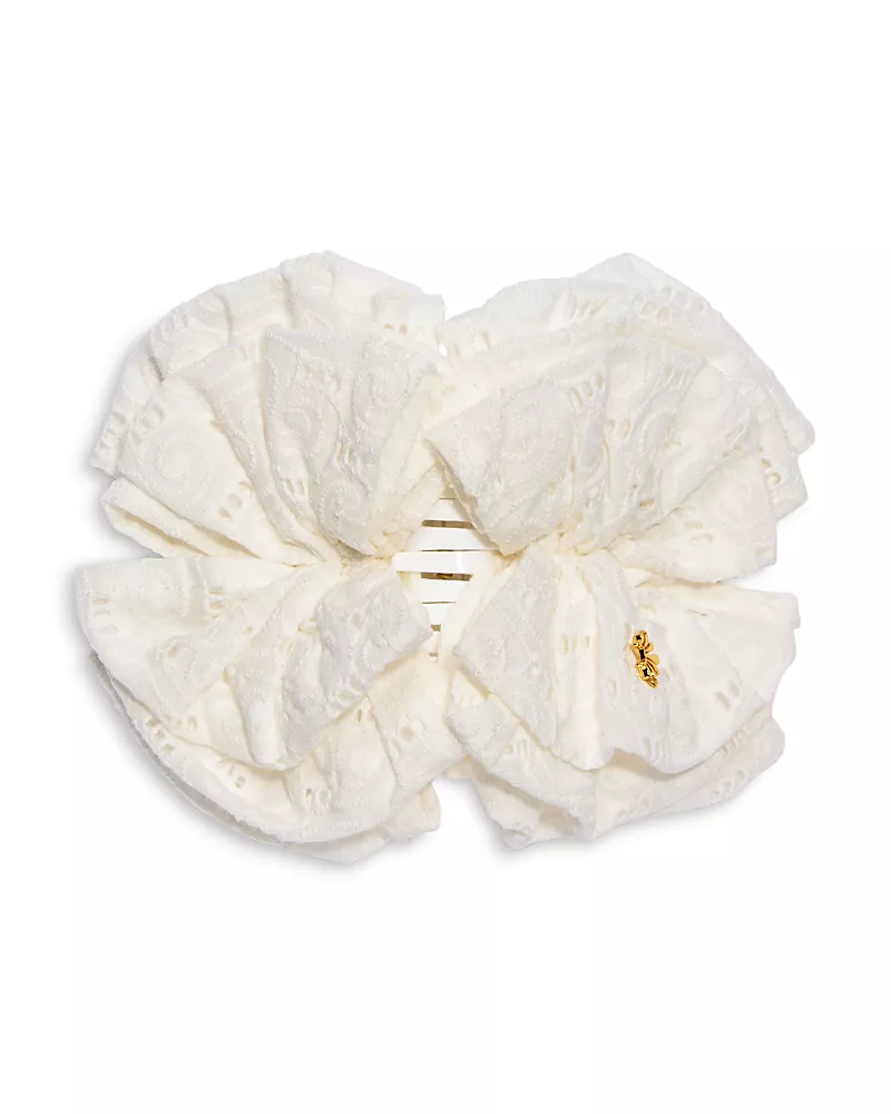 Lele Sadoughi Rita Eyelet Claw Clip