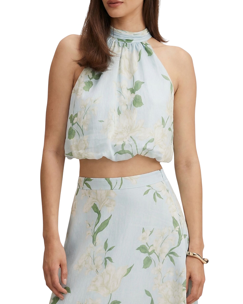 Ever New Maisie Halter Tie Up Top