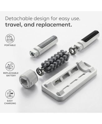 Swift Hands-Free Rolling Percussive Massager for Muscle Recovery, Tension Relief, and Relaxation