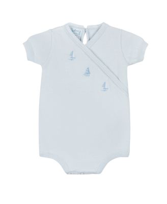 Boys' Little Sailboat Knit Romper - Baby