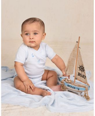 Boys' Little Sailboat Knit Romper - Baby