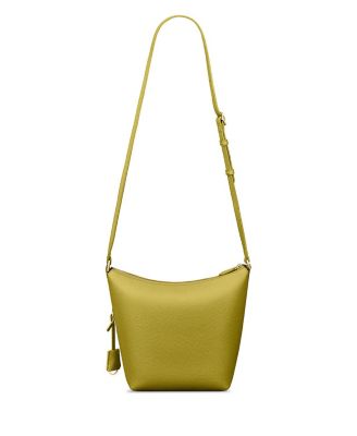 Leather Zipped Bucket Bag