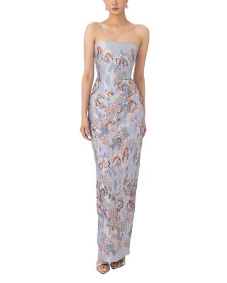 Ilsa Sequinned Embroidered Gown