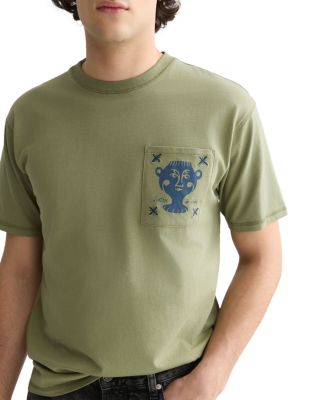 Chest Graphic Pocket T-Shirt