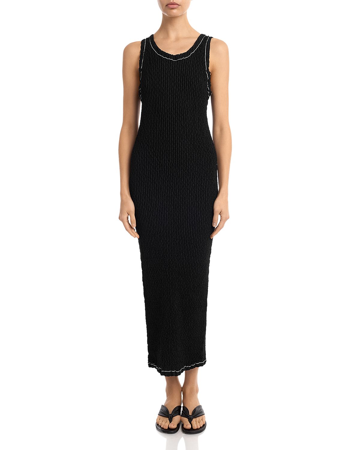 Pleats Please Issey Miyake Wavelet Maxi Dress