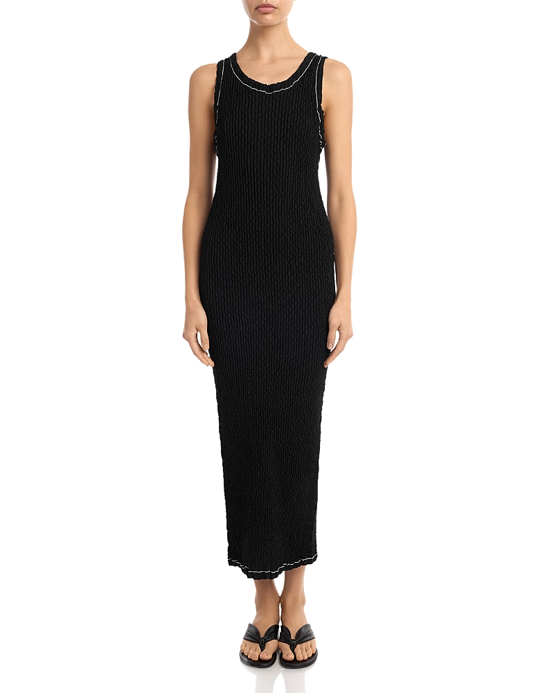 Pleats Please Issey Miyake Wavelet Maxi Dress