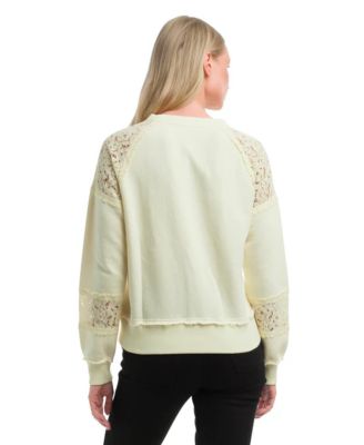  Lace Detailed Sweatshirt