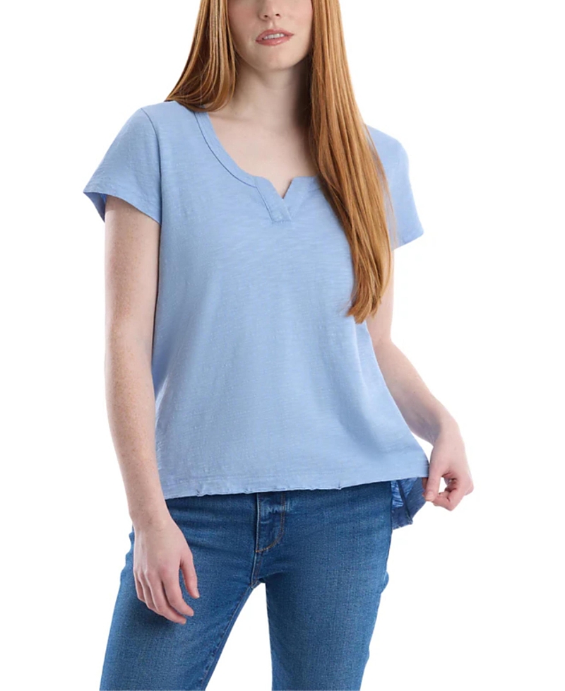 Wilt Clothing Placket Hi-Lo Tee