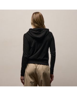 James Perse Vintage French Terry Zip Up Hoodie | Bloomingdale's Women