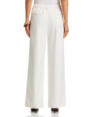 Lightweight Twill Square Neck Top & Relaxed Trousers