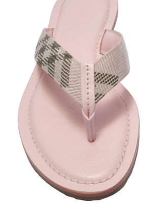  Women's Check Pavilion Sandals