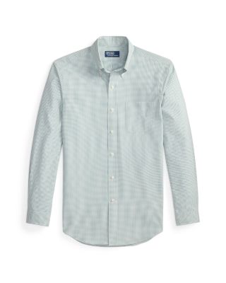 Classic Fit Checked Poplin Shirt