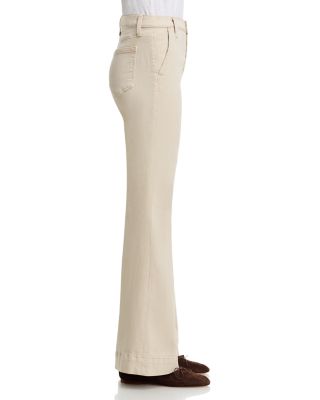 The Molly High Rise Trouser Jeans in Stone